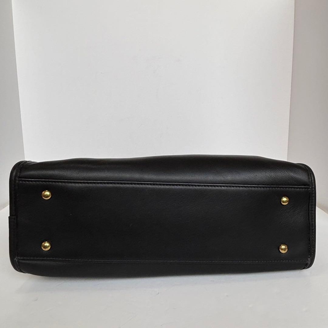 COACH オールドコーチ 7302 2way ビジネスバッグ ショルダー　黒