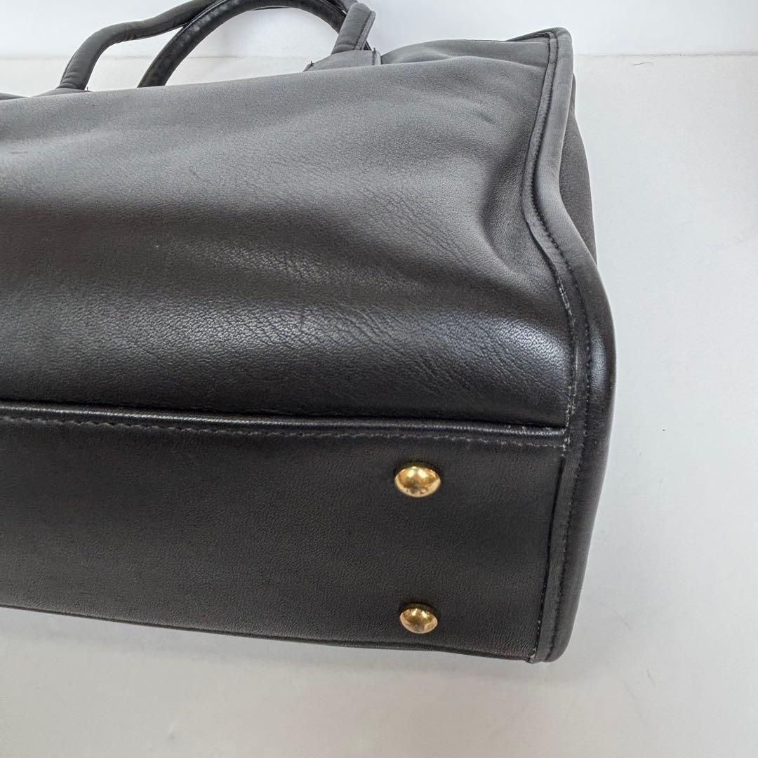 COACH オールドコーチ 7302 2way ビジネスバッグ ショルダー　黒