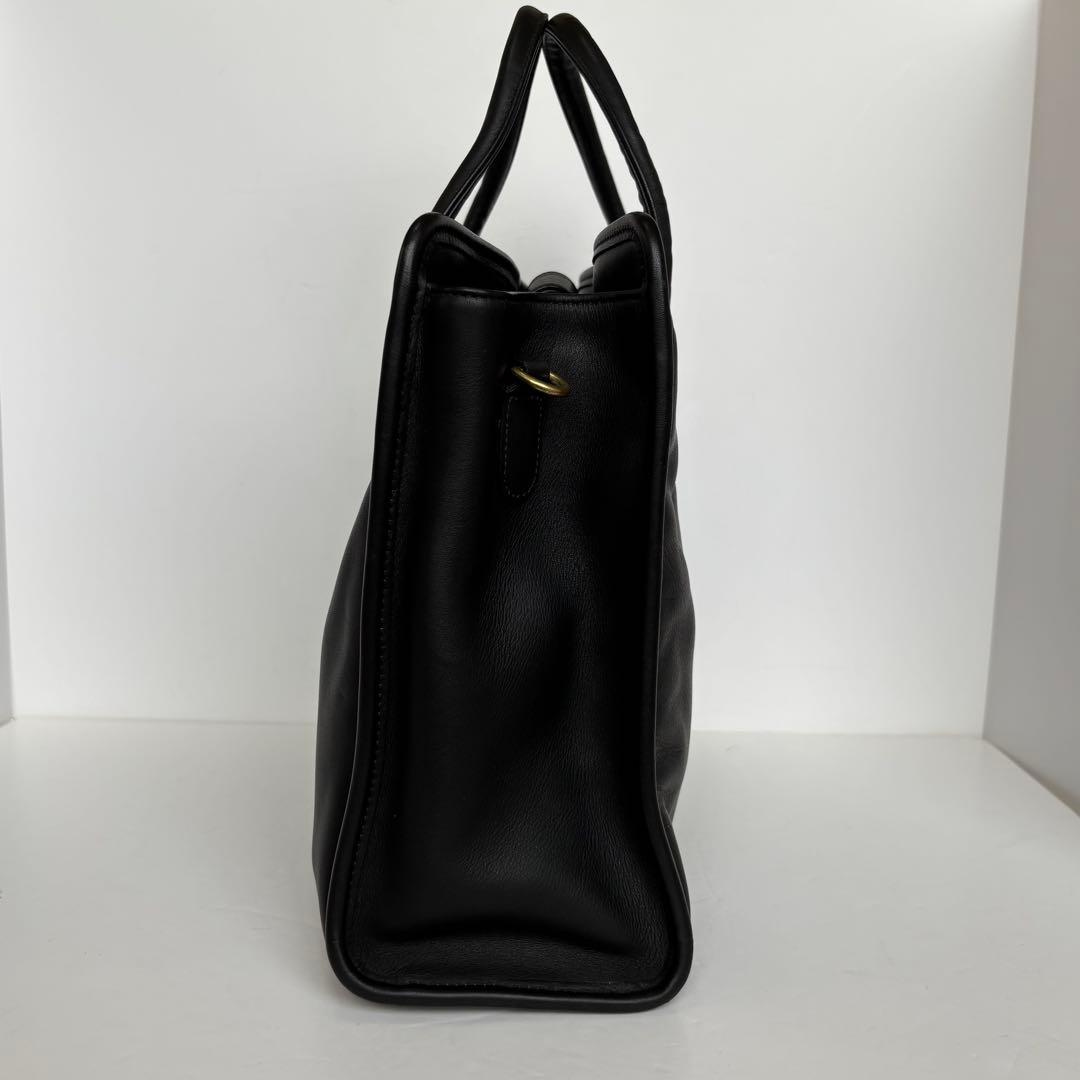 COACH オールドコーチ 7302 2way ビジネスバッグ ショルダー　黒