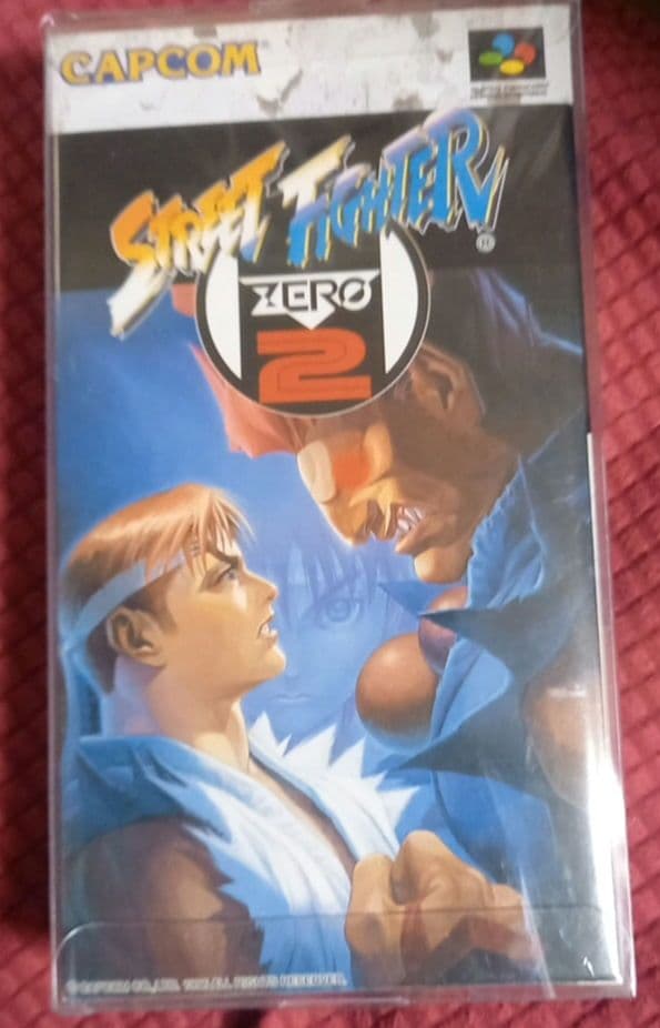 ストリートファイターゼロ２未開封!極美品✨スーファミソフト✨コレクションに最適✨