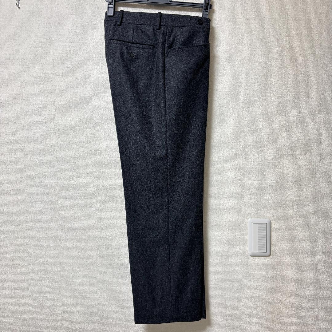 BERNARD ZINS COPILOTE フランネル パンツ グレー 38