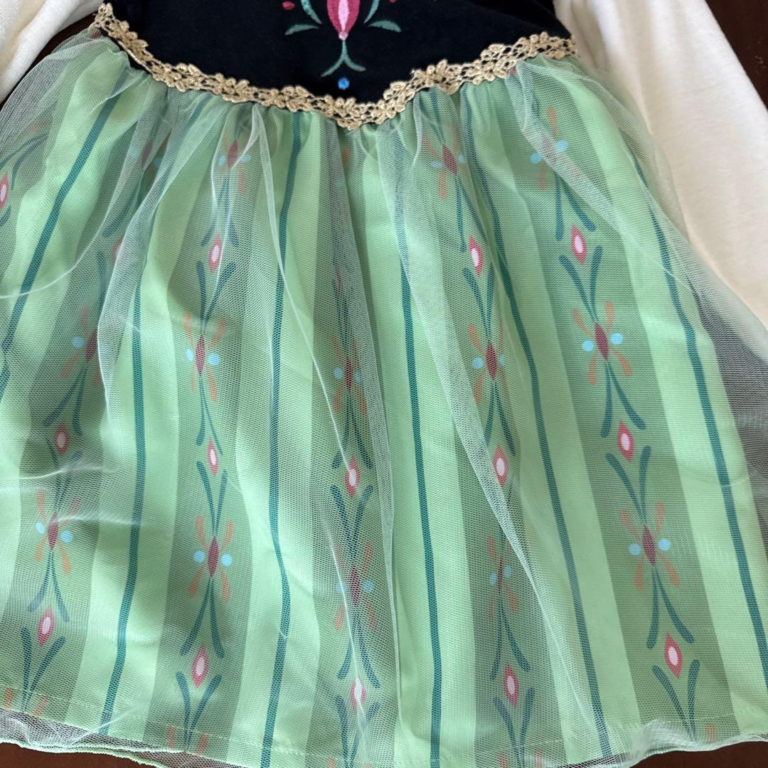 anyfam アナと雪の女王　アナワンピース　100 新品未使用