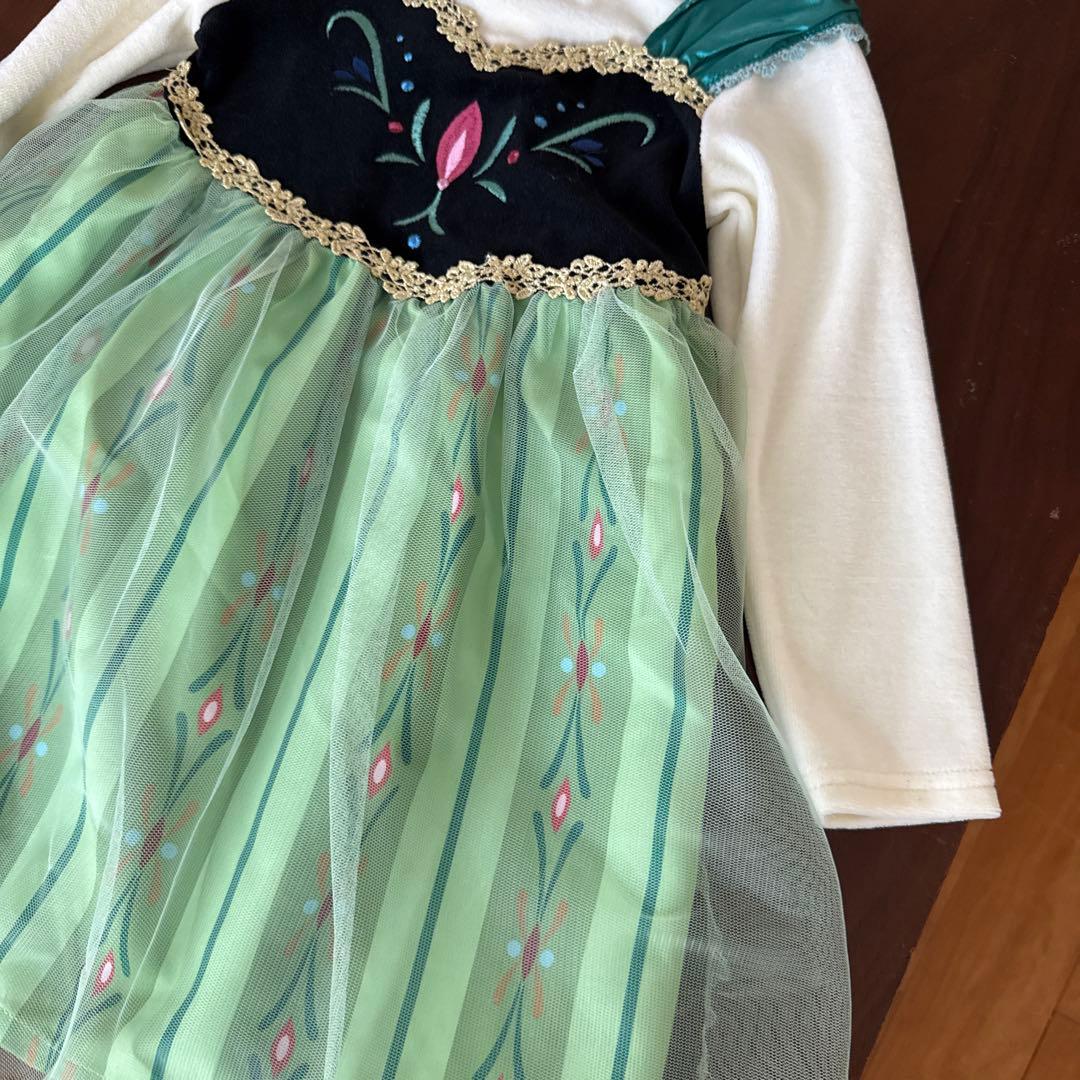 anyfam アナと雪の女王　アナワンピース　100 新品未使用