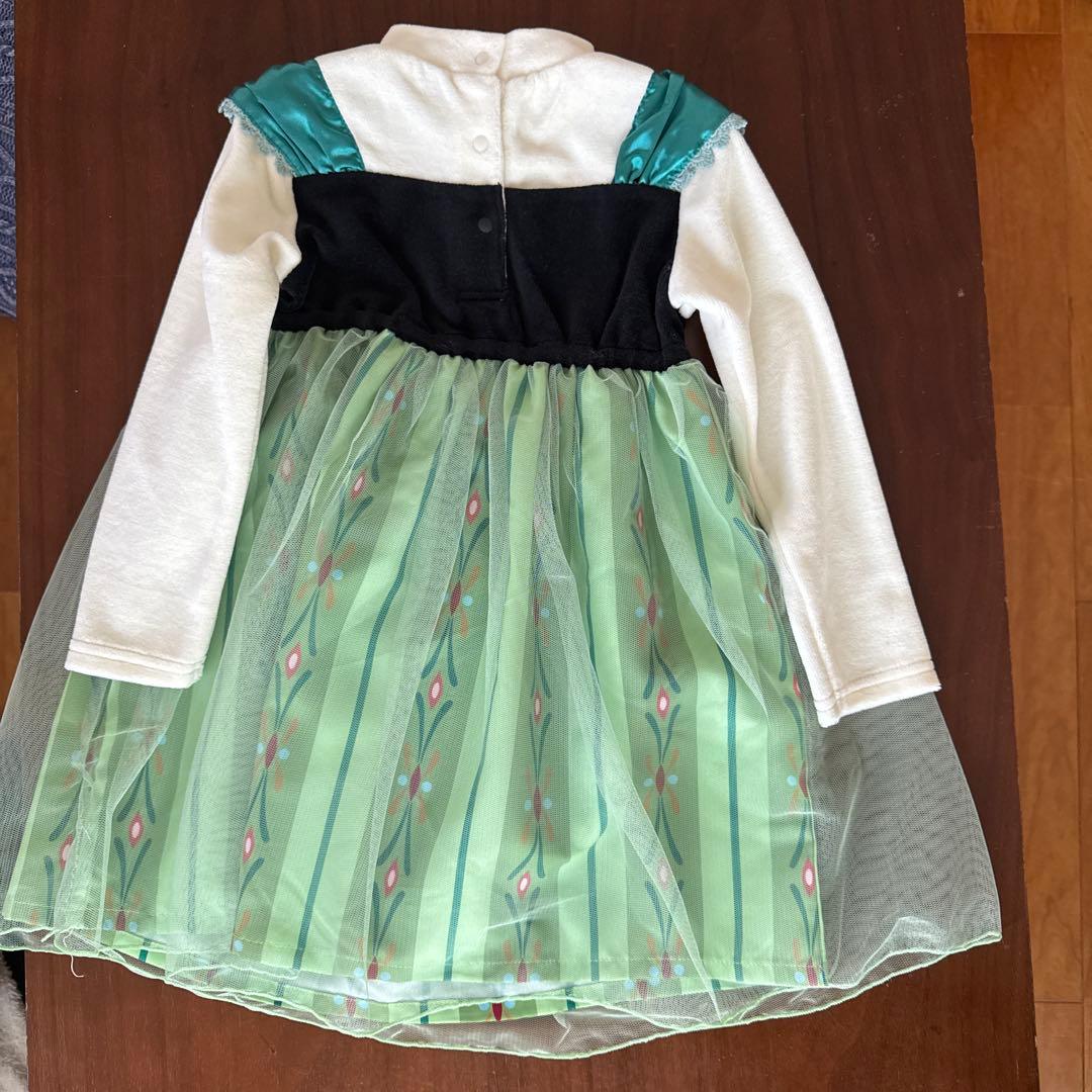 anyfam アナと雪の女王　アナワンピース　100 新品未使用