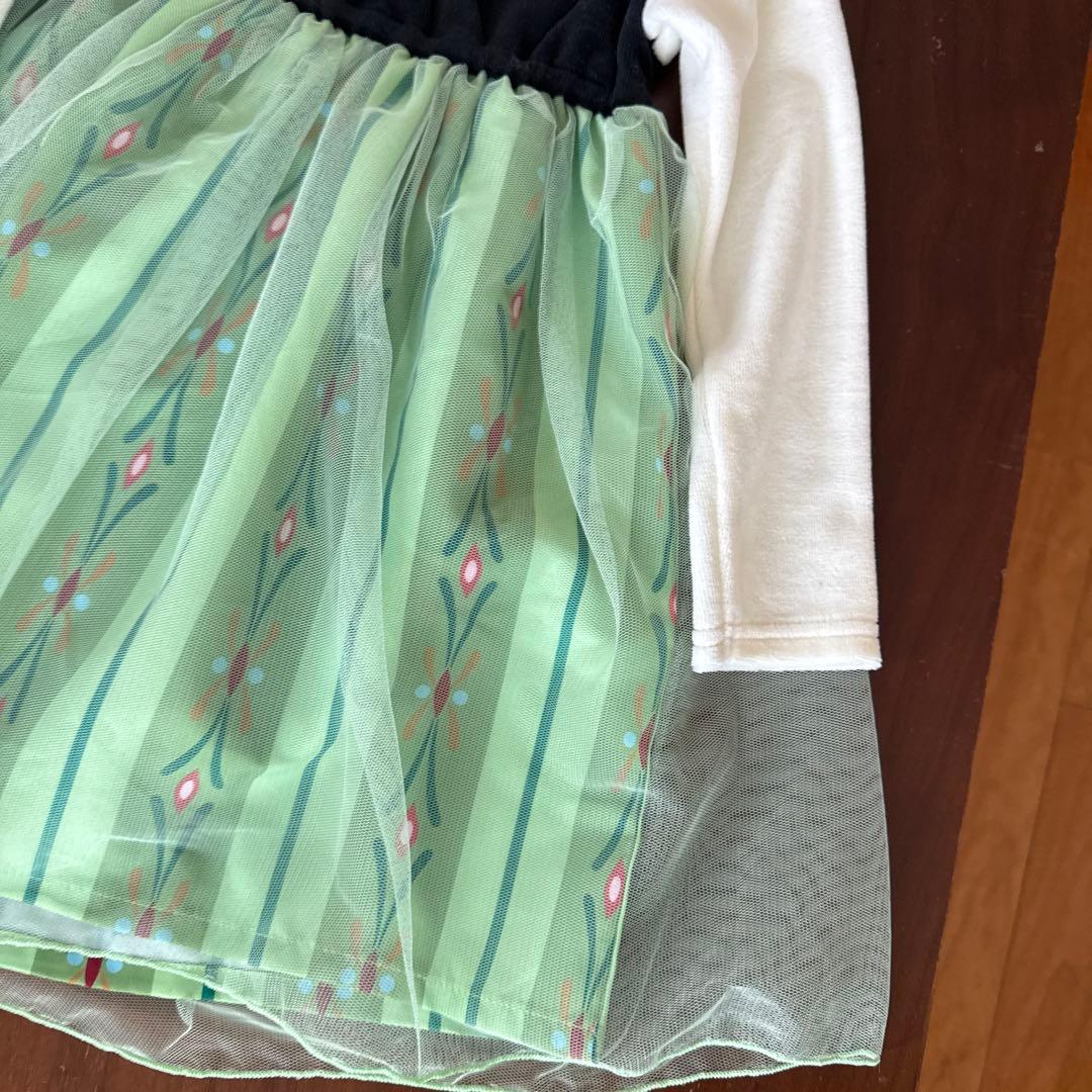 anyfam アナと雪の女王　アナワンピース　100 新品未使用