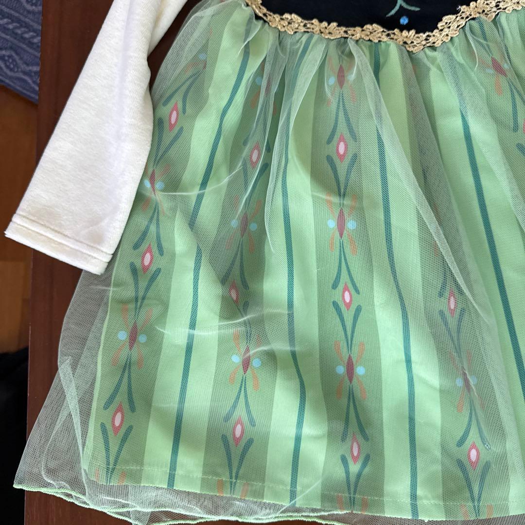 anyfam アナと雪の女王　アナワンピース　100 新品未使用