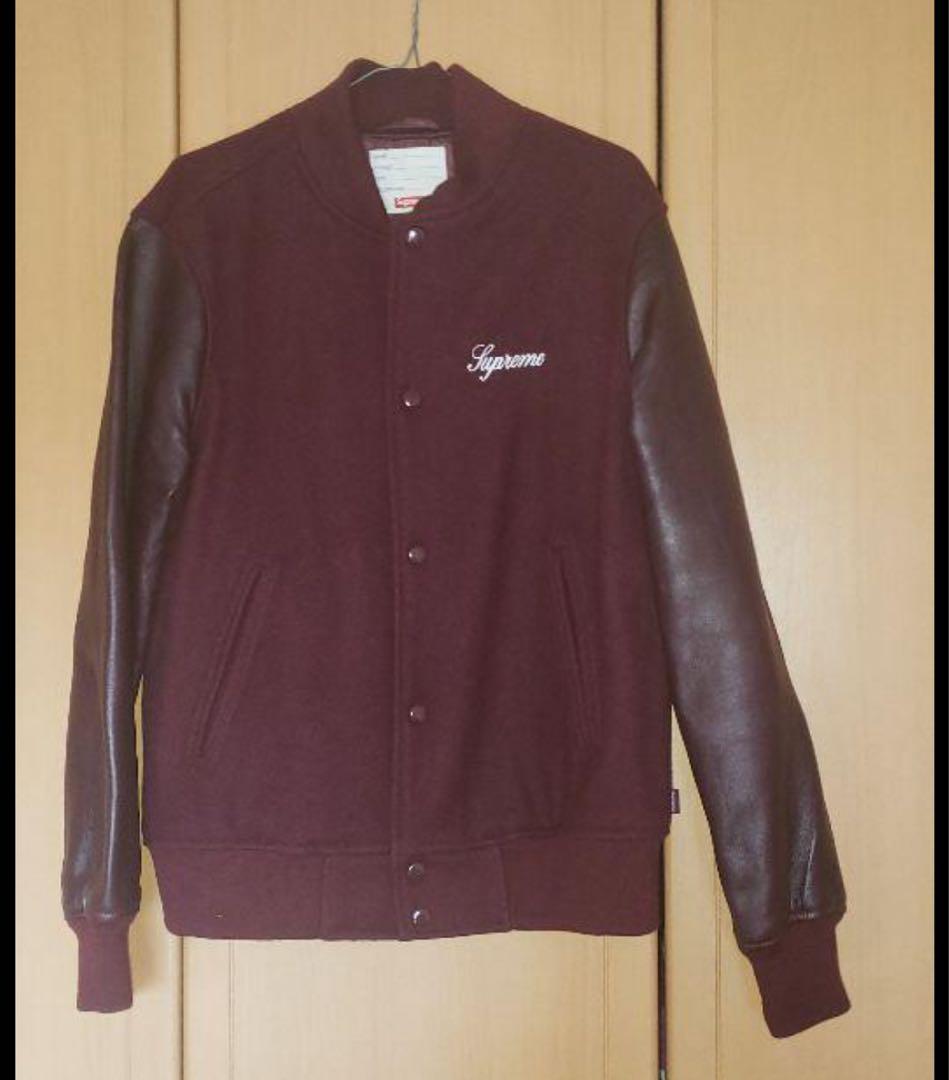ジャケット・アウター Supreme Wool Varsity Crew Jacket 2015