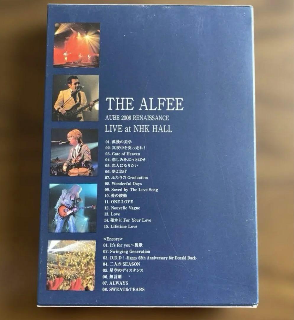 ミュージック THE ALFEE AUBE2008 RENAISSANCE NHK HALL