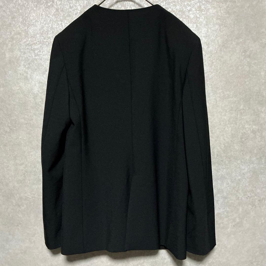 【美品】BEIGE CINDY ノーカラージャケット ブラック　M