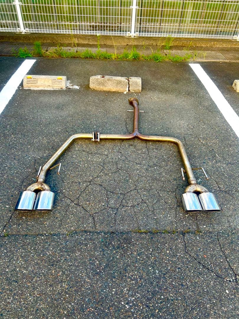 210系クラウン　リアストレート　マフラー