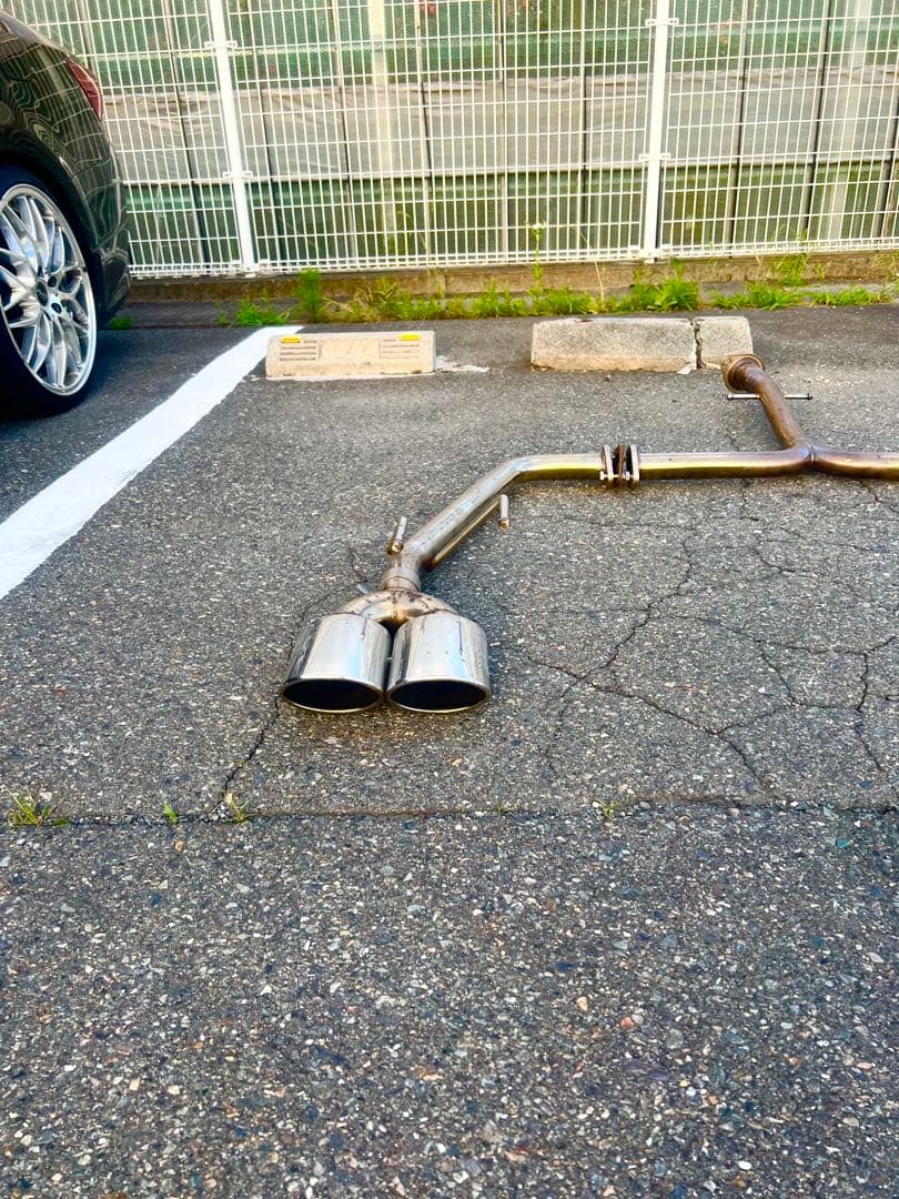 210系クラウン　リアストレート　マフラー