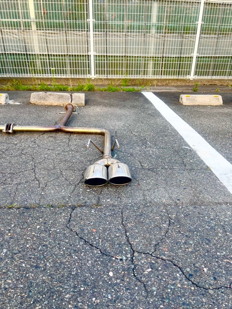 210系クラウン　リアストレート　マフラー