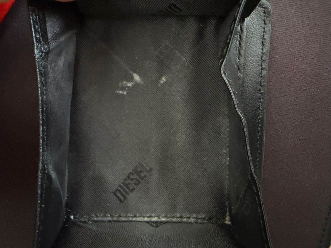 DIESEL 2つ折り財布 メンズ ブラック