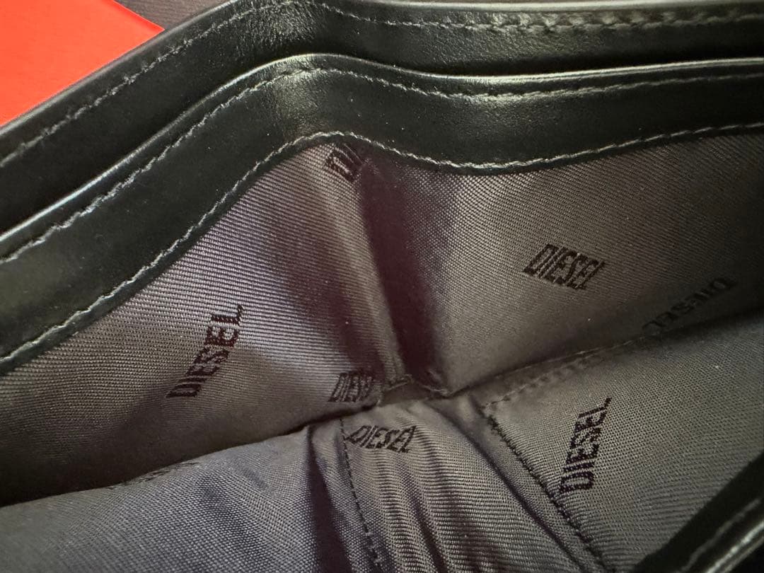DIESEL 2つ折り財布 メンズ ブラック