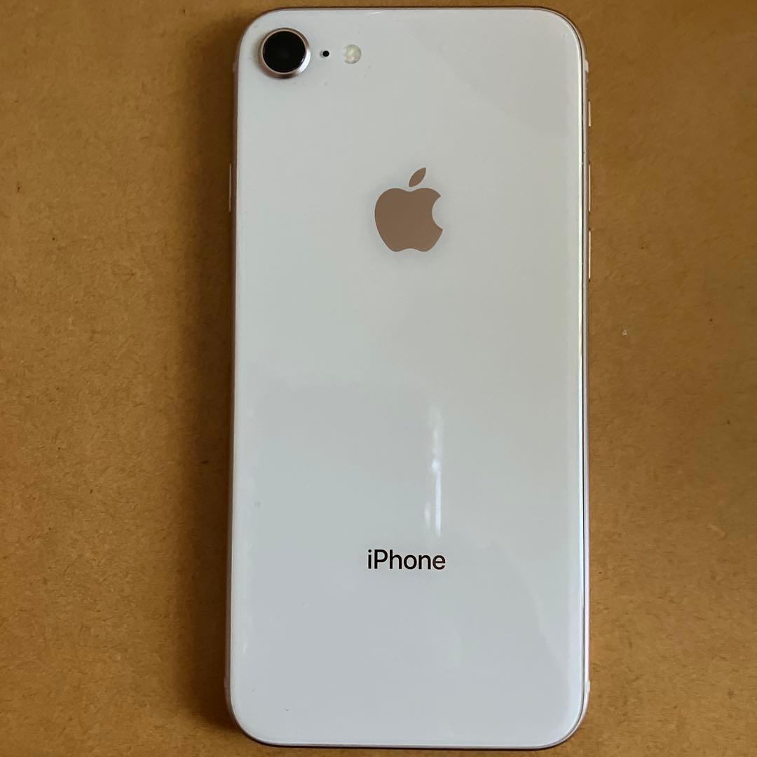 純正バッテリーiPhone8 ピンクゴールド本 綺麗