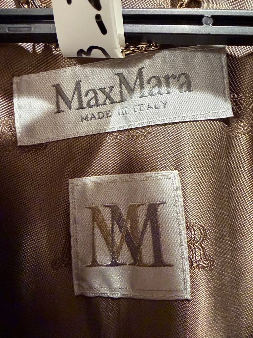 マックスマーラテディベア　ケープポンチョ　サンドベージュ