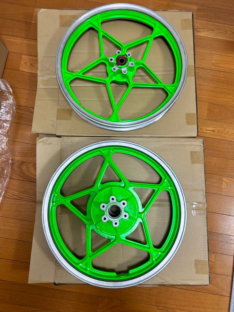 gs400 gs750ホイールセット　値段交渉します。