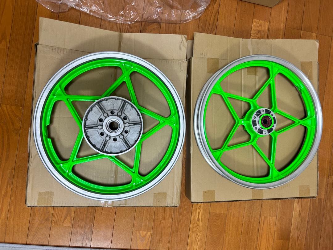 gs400 gs750ホイールセット　値段交渉します。