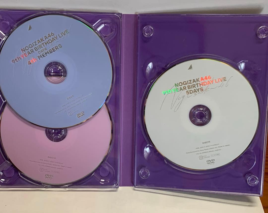 乃木坂46 9th YEAR BIRTHDAY LIVE 5DAYS 豪華版