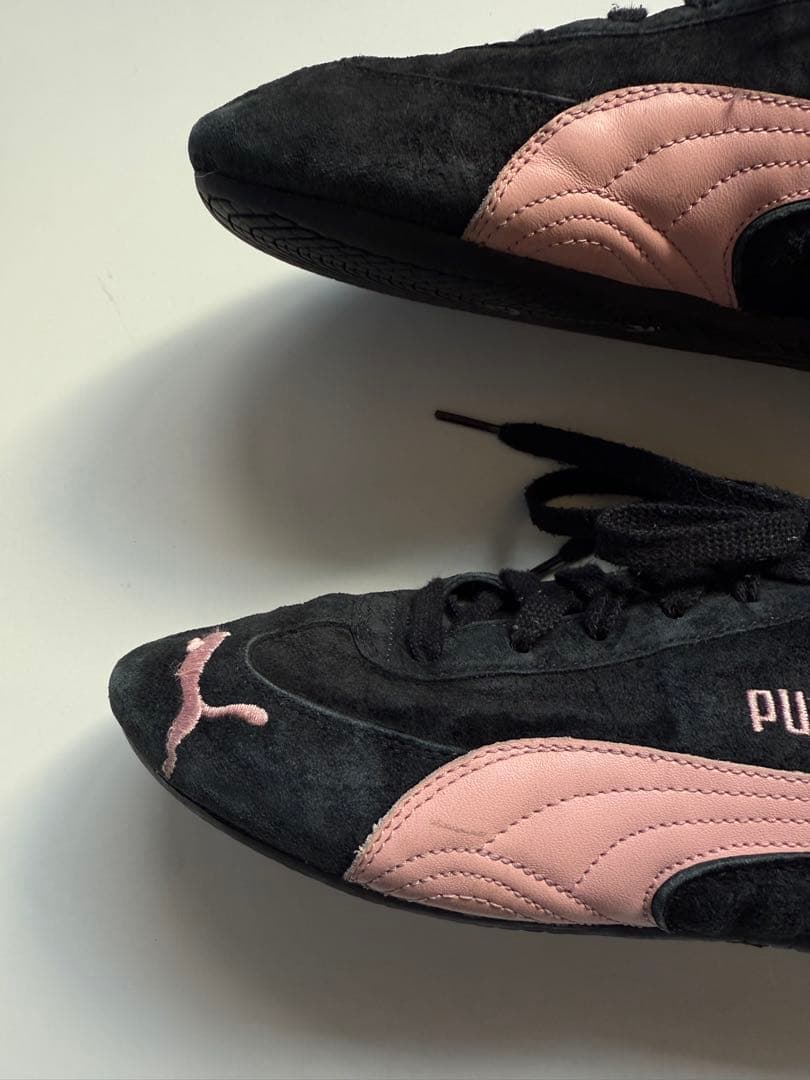 00s puma スピードキャット スニーカー ブラック ピンク 当時物
