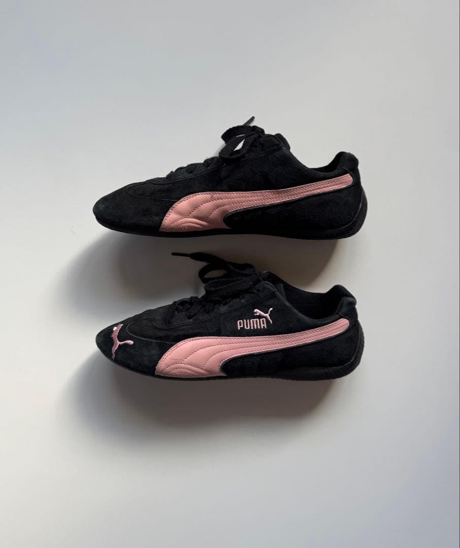 00s puma スピードキャット スニーカー ブラック ピンク 当時物