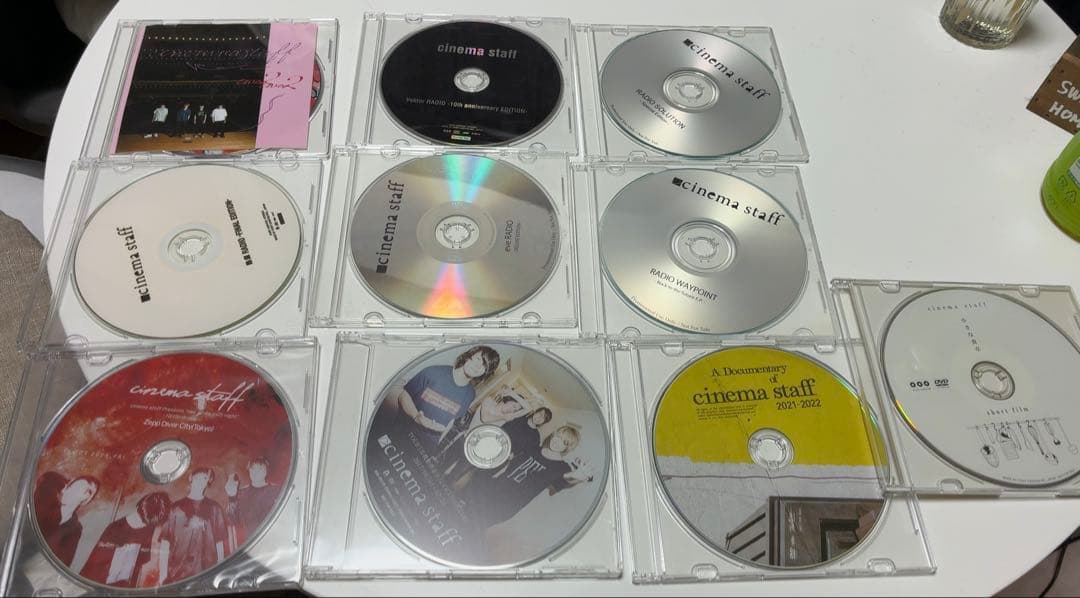 cinema staff 非売品CD&DVD等10枚セット　シネマスタッフ