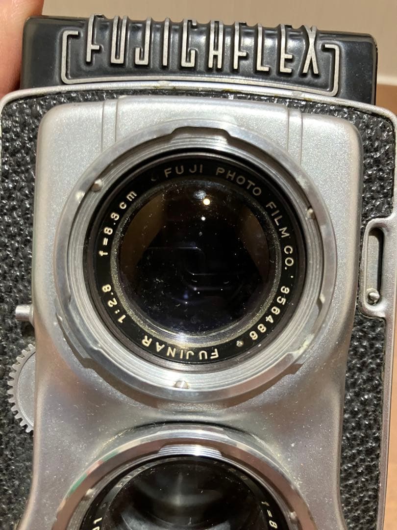 Fujicaflex 二眼レフカメラ 83mm f/2.8 フジカフレックス