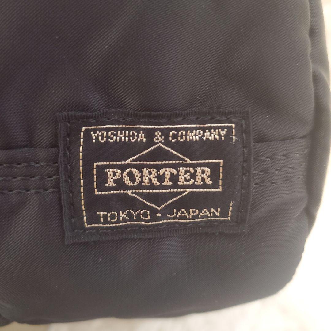 ⭐極美品⭐PORTER　タンカー　ミニ　ドラムバッグ　黒