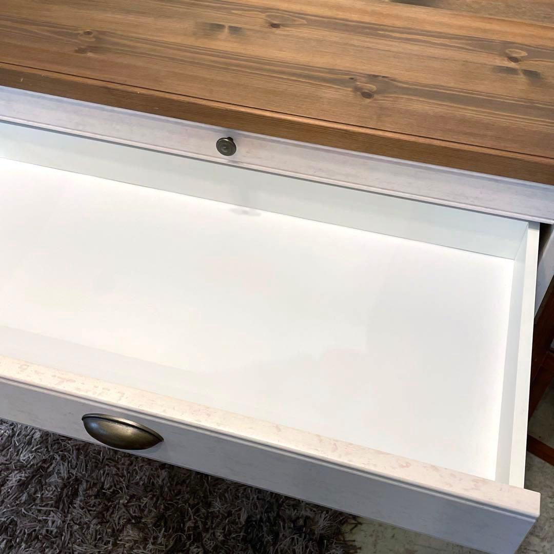 【美品】アンティーク調　キッチンカウンター　B-company 愛知県　あま市