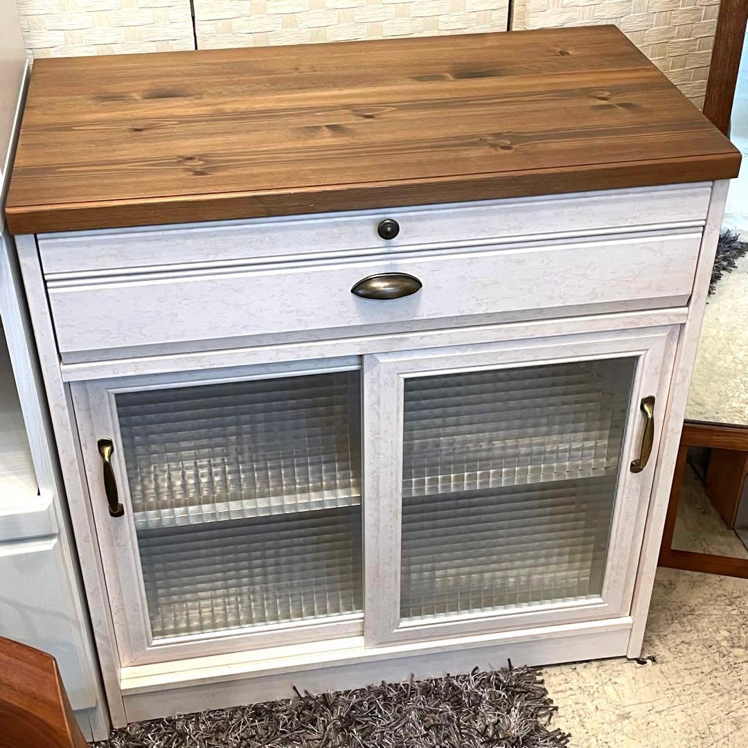 【美品】アンティーク調　キッチンカウンター　B-company 愛知県　あま市