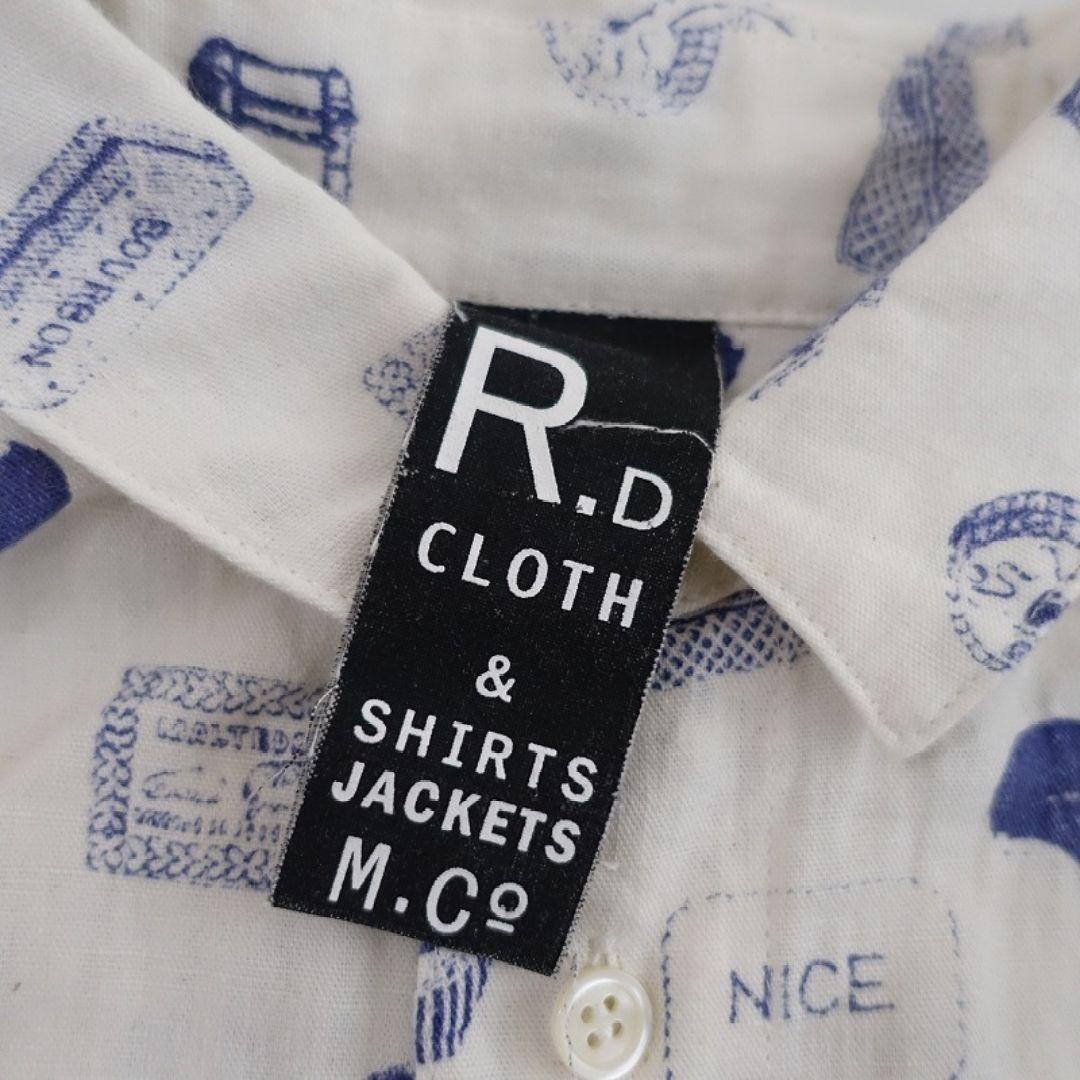 R&D.M.Co. オールドマンズテーラーリネンコットン長袖ワンピース