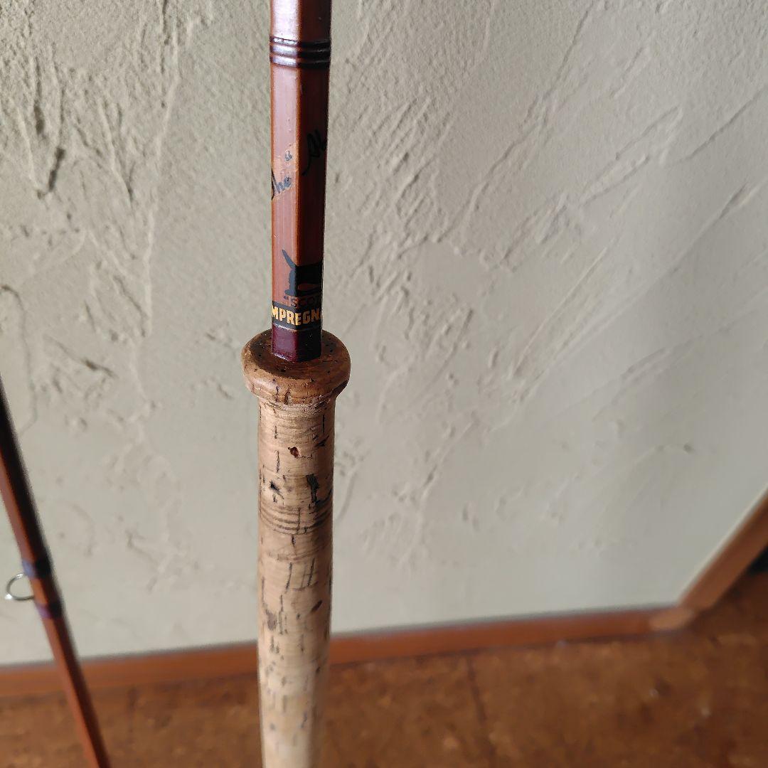 バンブーダブルハンドロッド♯8 12フィート　スコットランド