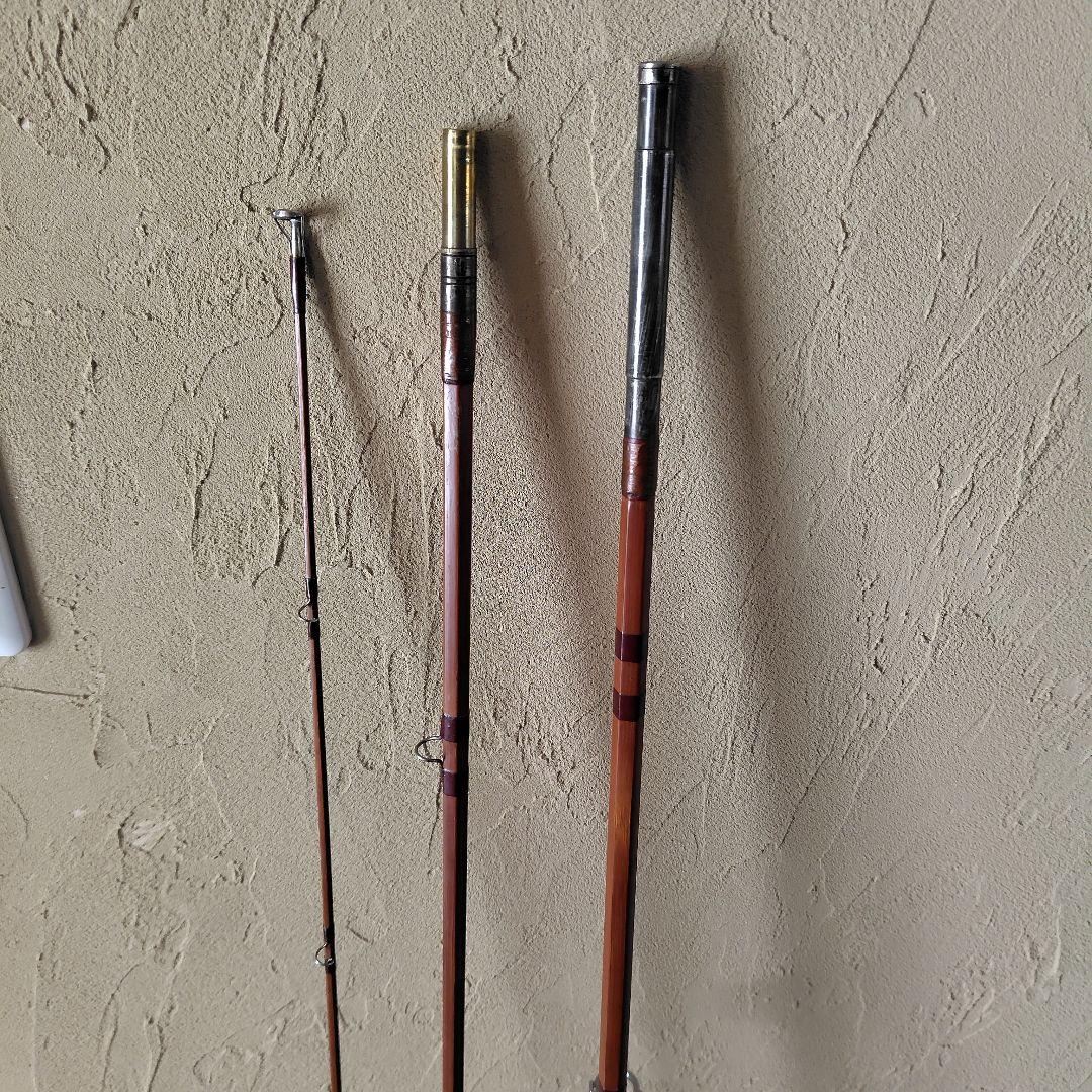 バンブーダブルハンドロッド♯8 12フィート　スコットランド