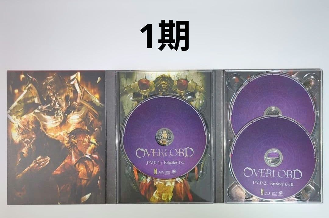 オーバロード 1～3期 欧州版 DVD