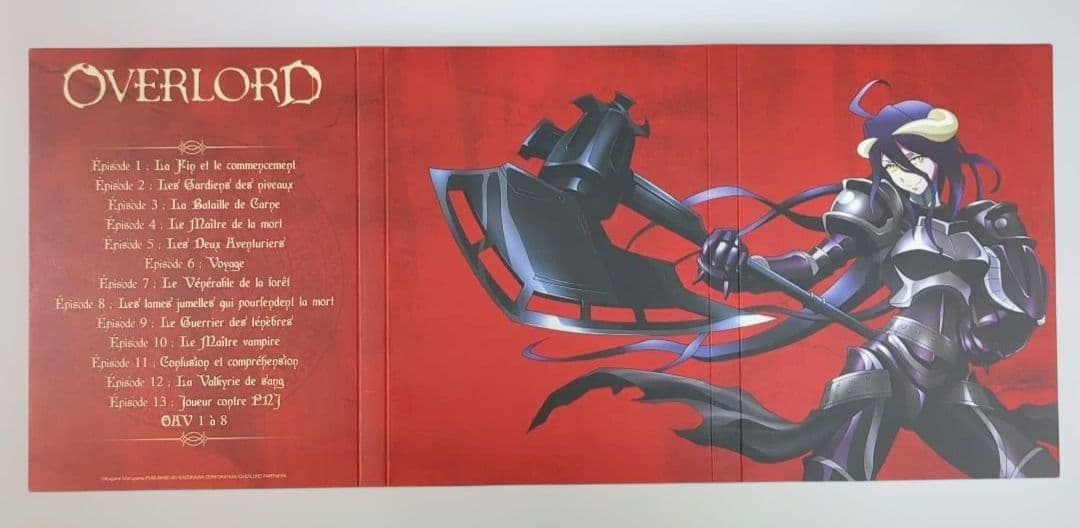 オーバロード 1～3期 欧州版 DVD