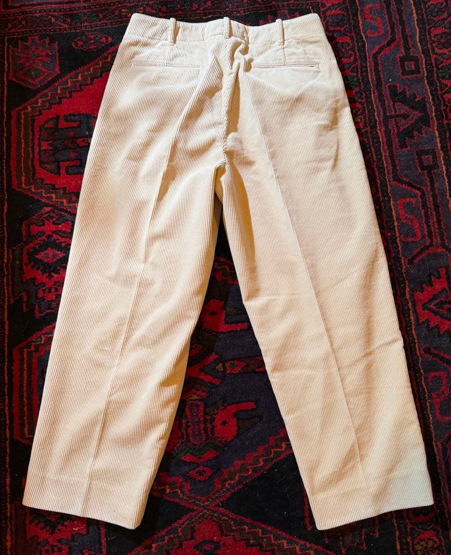 【超美品】Steven Alan8ヘビーウェイト コーデュロイ スラックス