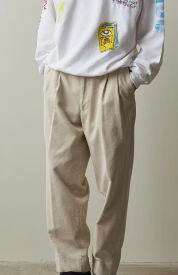 【超美品】Steven Alan8ヘビーウェイト コーデュロイ スラックス