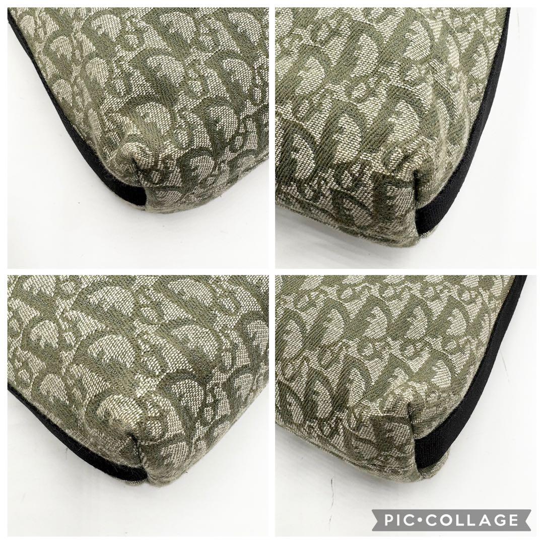 Dior クリスチャンディオール ショルダーバッグ トロッター キャンバス 総柄