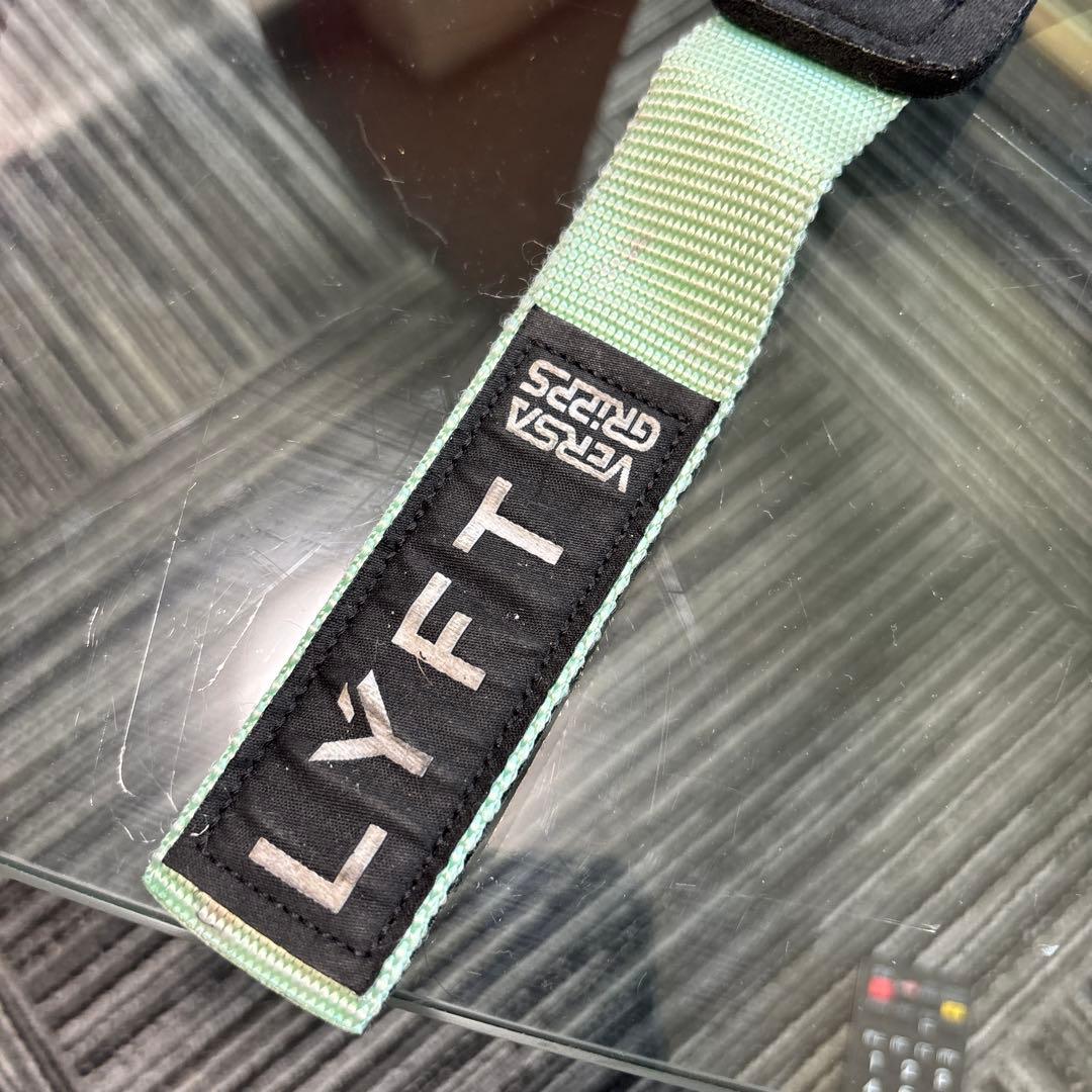 F　LYFT パワーグリップ レッド/グリーン　エドワード加藤