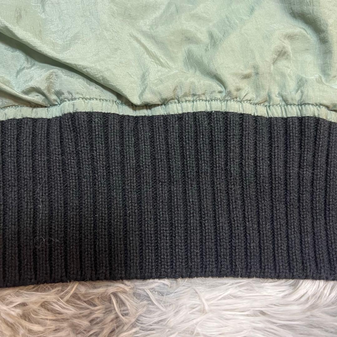 美品 DIESEL ディーゼル MA1 ボンバージャケット カーキ　〜XL