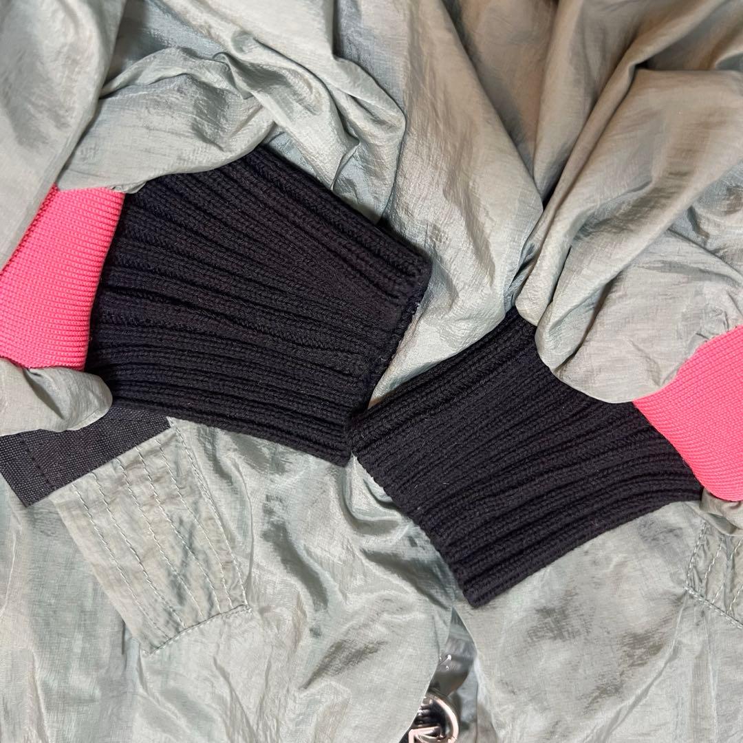 美品 DIESEL ディーゼル MA1 ボンバージャケット カーキ　〜XL