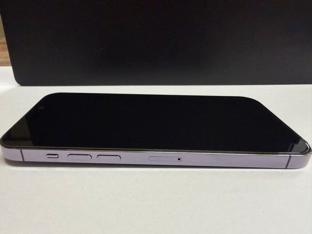 iPhone 14ProMax 256GB ディープパープル美品MQ9E3J/A