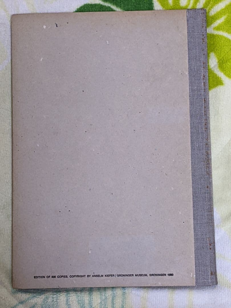 アンゼルム・キーファー テキストブック 限定500