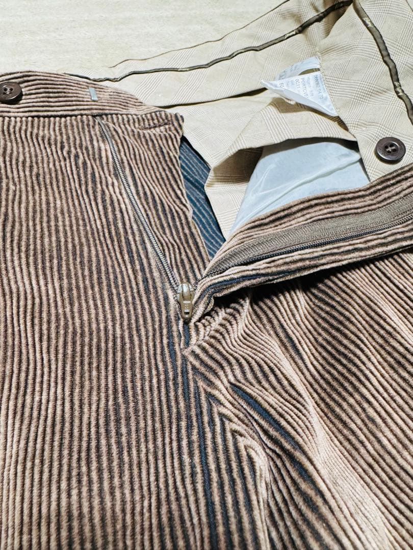 特価【極美品】Brioni コーデュロイ パンツ スラックス イタリア製 50R