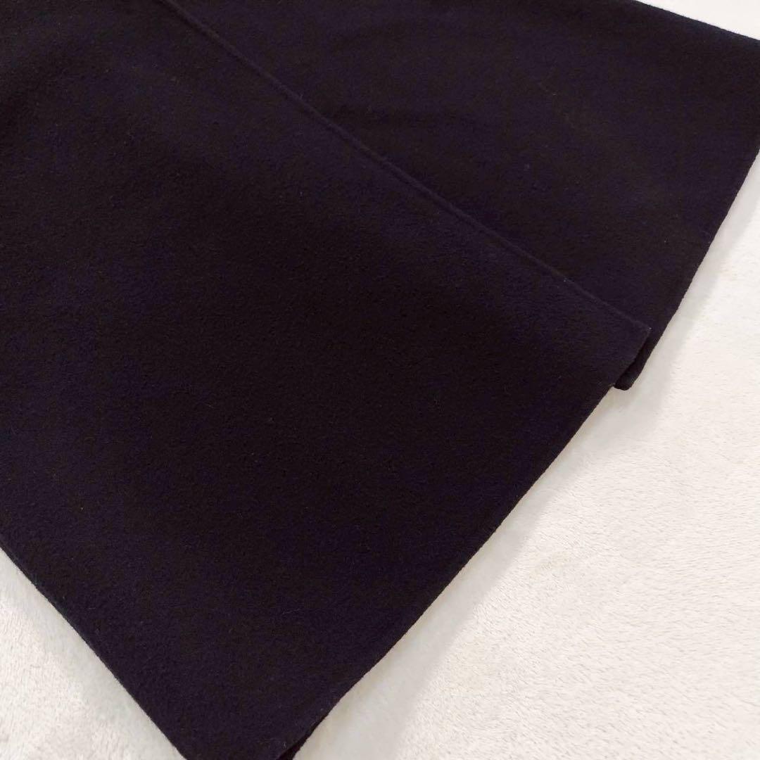 STRATA フーディー リバーロングコート ブラック モード