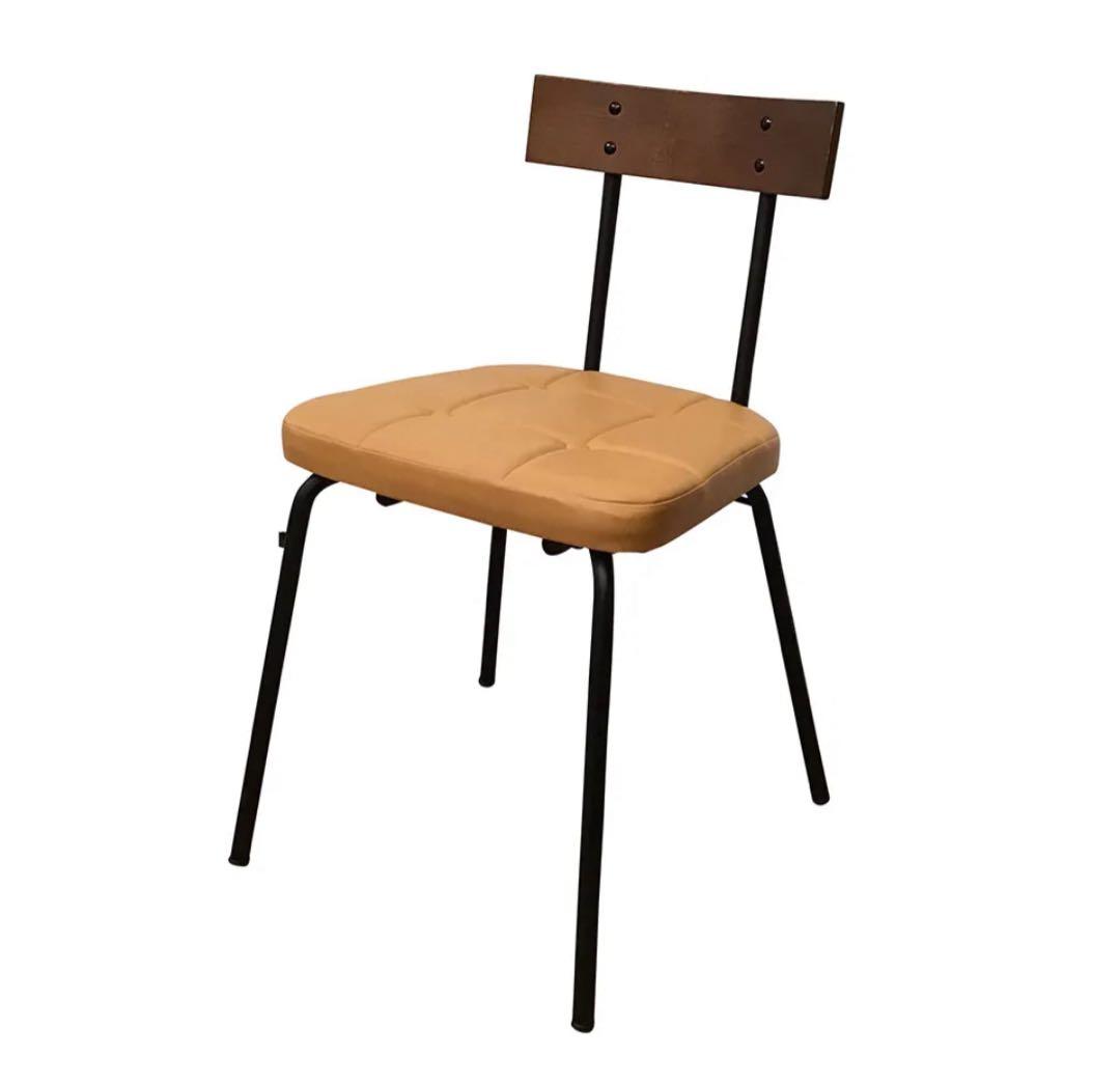 NOCE 明るいキャメル の色味が可愛らしいコンパクトチェア