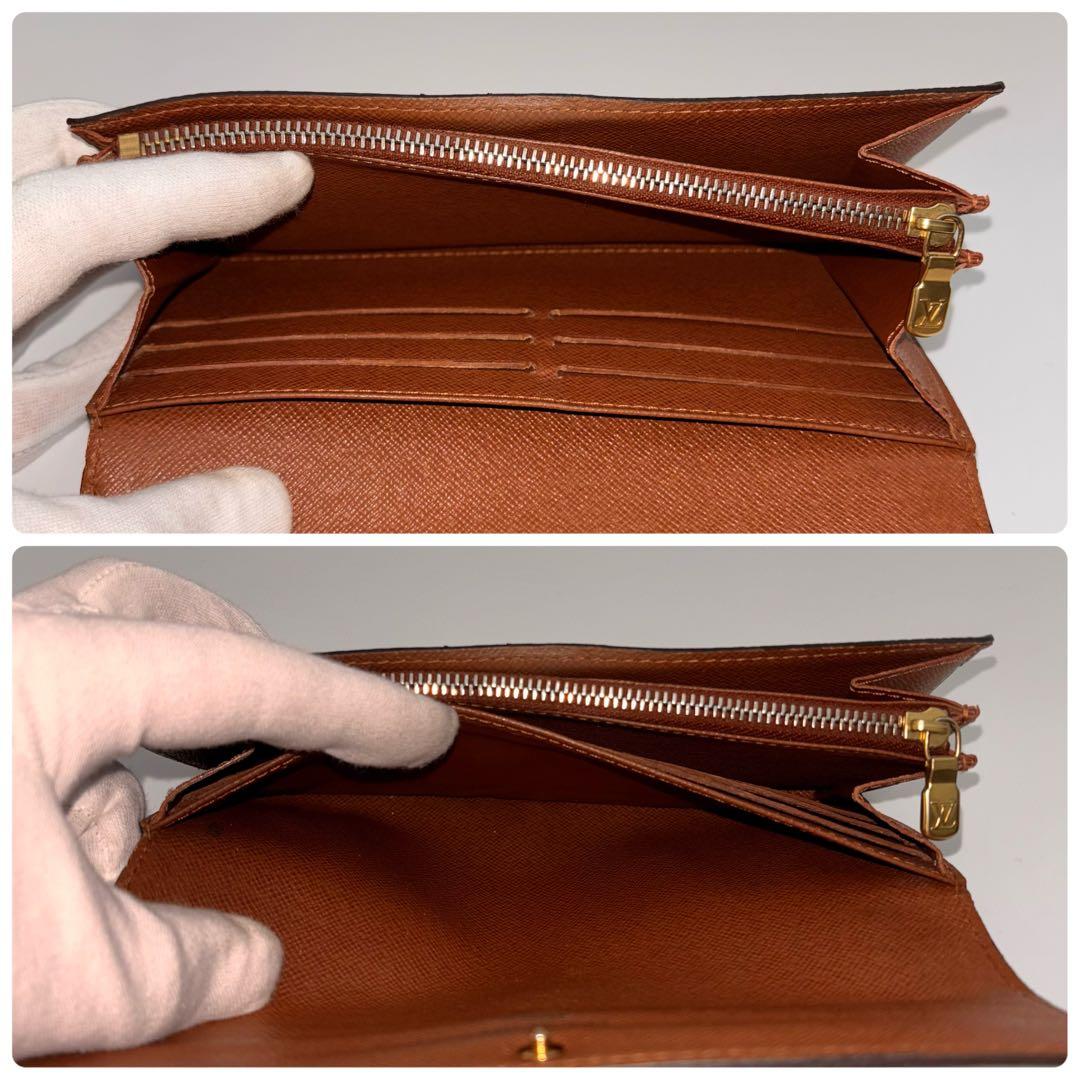 鑑定済み✨ルイヴィトン✨モノグラム✨ポルトフォイユ サラ 長財布 10枚