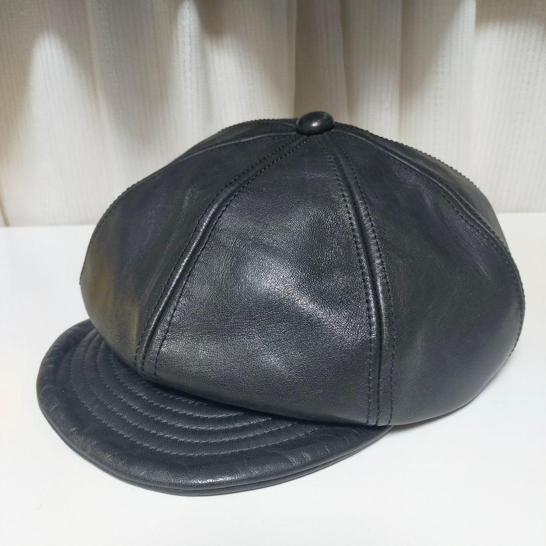 Radiall ラディアル ホースハイド レザーキャスケット 帽子 馬革