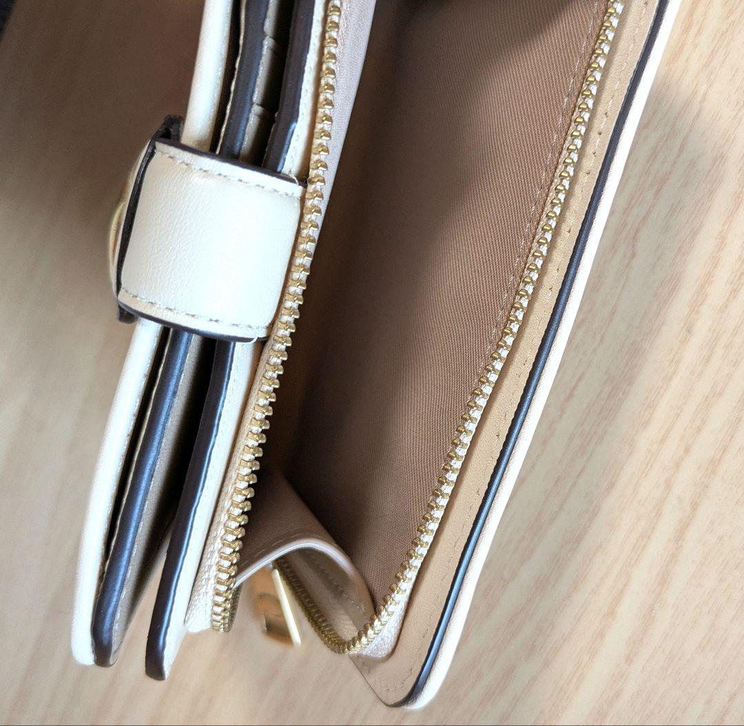 【COACH コーチ】 タビー ミディアム ウォレット 二つ折り財布 C金具