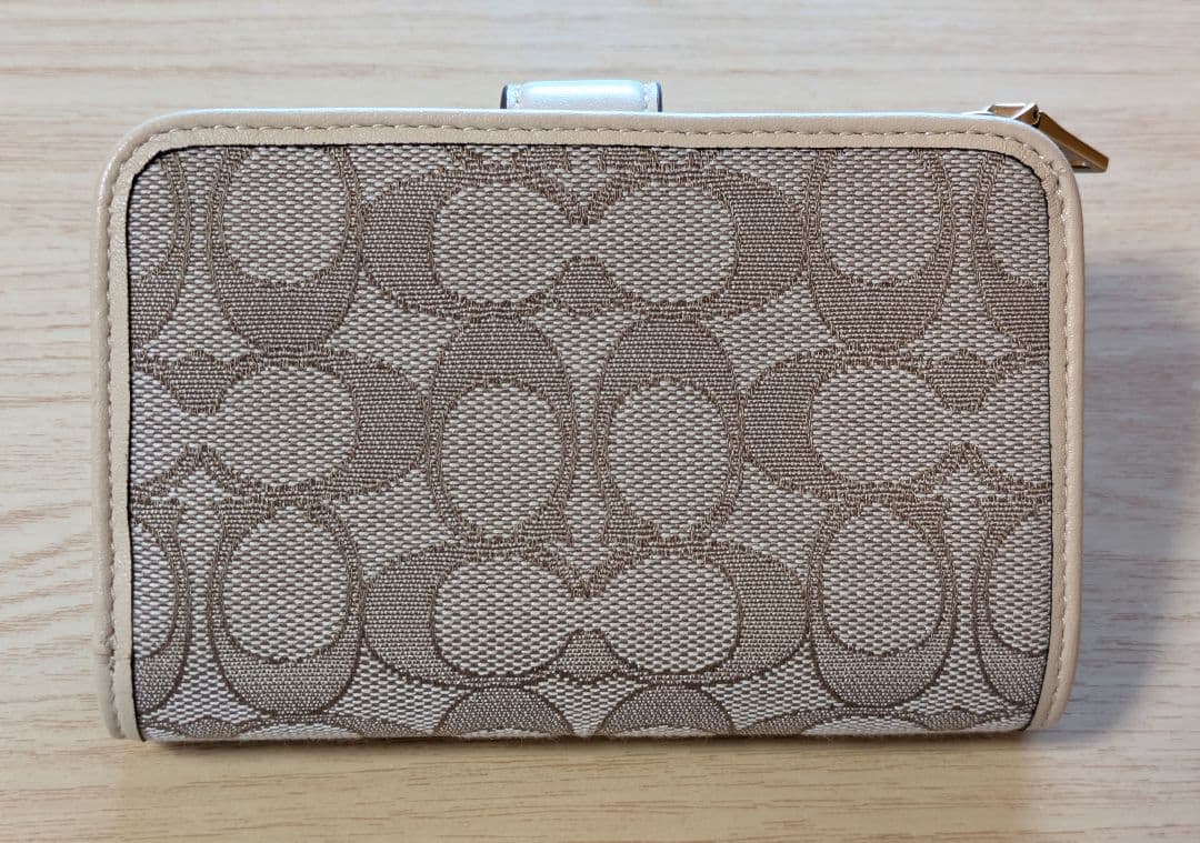 【COACH コーチ】 タビー ミディアム ウォレット 二つ折り財布 C金具
